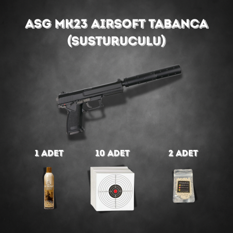 ASG MK23 AIRSOFT TABANCA SUSTURUCU DAHIL