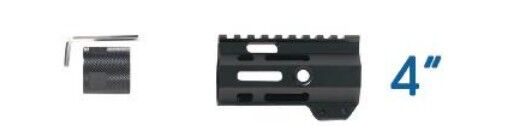 Key-Arma Key-201 AR15  4''(10.16cm) Alümünyum El Kundak