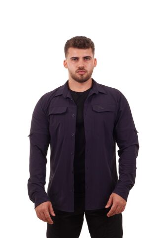 D-Tac Tactical Yazlık Gömlek Lacivert - M