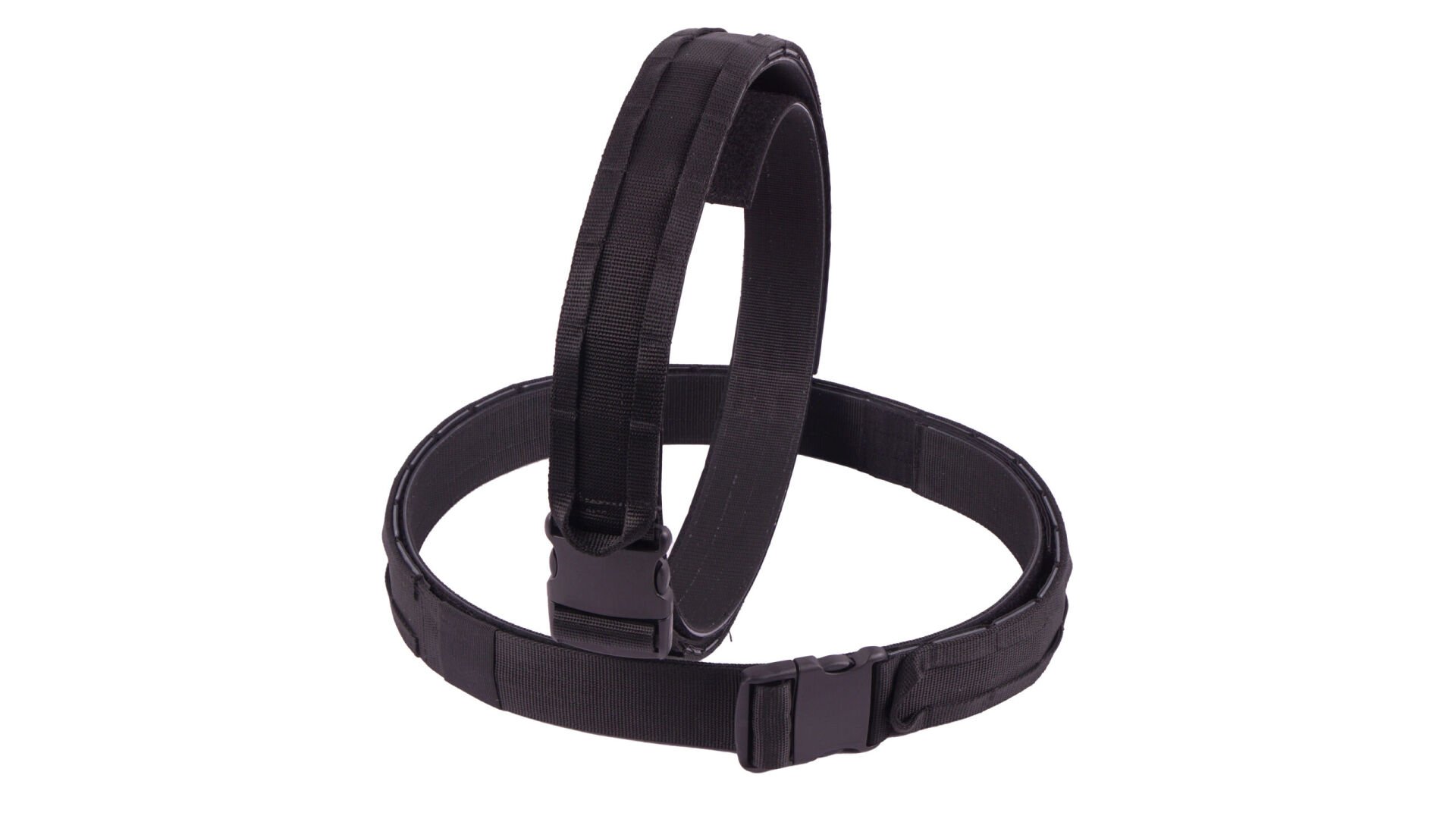 D-TAK Silahşor Polimer Toka Muharebe Kemeri SİYAH - 99-108 cm