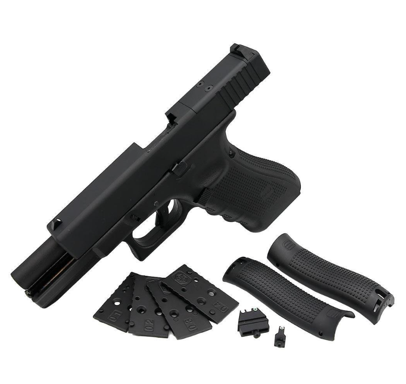 We Glock 17 Gen4 Mos Siyah Airsoft Tabanca