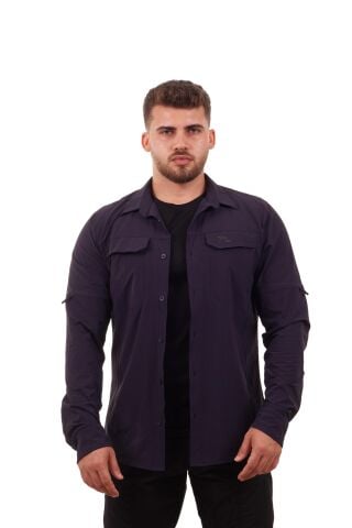 D-Tac Tactical Yazlık Gömlek Lacivert - XL