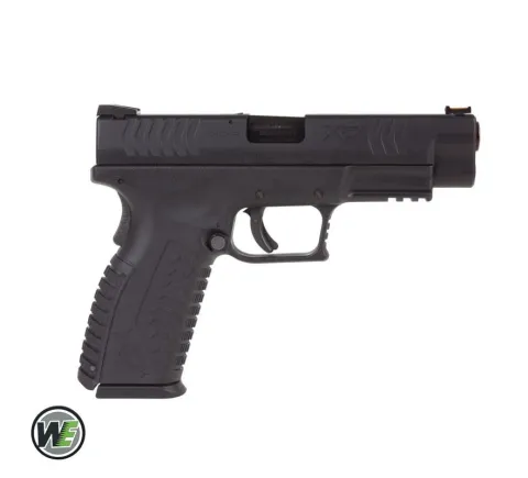 WE Springfield Armory XDM4.5 SIYAH 6mm GBB Airsoft Tabanca