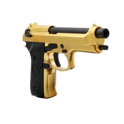 We Beretta M92 Standart Titanium Gold Airsoft Tabanca