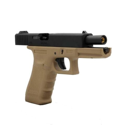 We Glock 17 Gen4 Tan Airsoft Tabanca