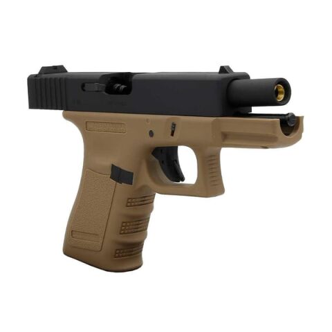 We Glock 19 Gen3 Tan Airsoft Tabanca