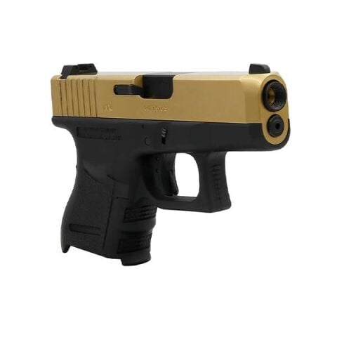We Glock 27 Gen3 Titanium Gold Airsoft Tabanca