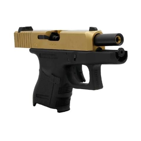 We Glock 27 Gen3 Titanium Gold Airsoft Tabanca