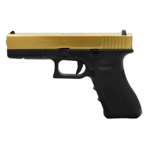 We Glock 17 Gen3 Titanium Gold Airsoft Tabanca