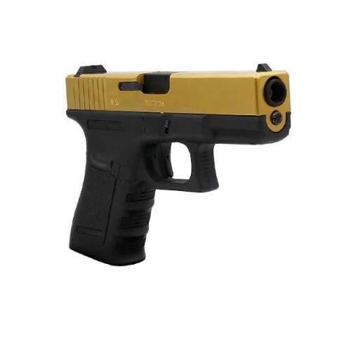 We Glock 19 Gen3 Titanium Gold Airsoft Tabanca