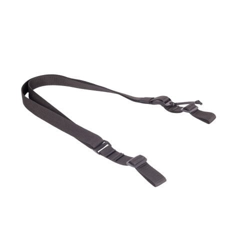 D-Tac Çift Nokta Tüfek Askı Kayışı - Siyah ( 3 cm)