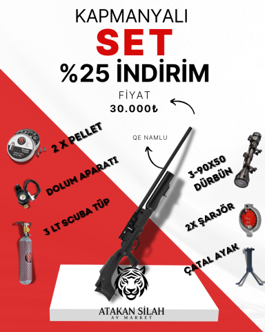 Hatsan Hercules 666 Full Set 3-9X50