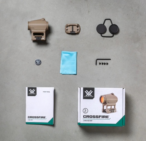 Vortex Crossfire Red Dot Nişangah (2 MOA, Tan)