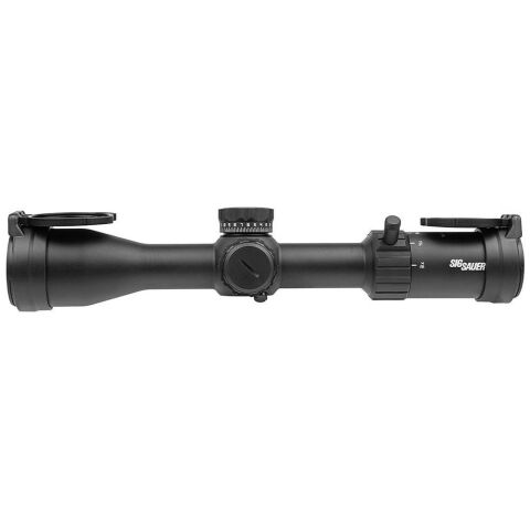 Sig Sauer WHISKEY4 3-12x44mm SFP Hellfire Illum BDC Tüfek Dürbünü Yan Odaklı SOW43002