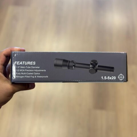 EYESKEY 1 , 5 – 5 x 20 TÜFEK DÜRBÜNÜ 22MM IŞIKSIZ