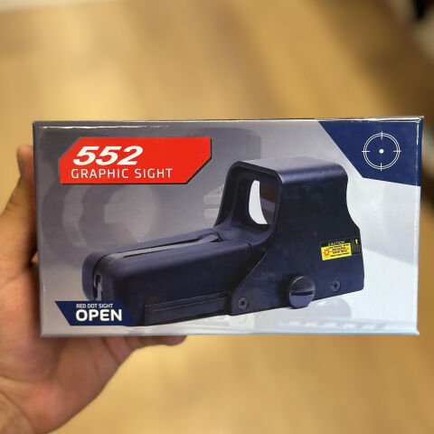 COMET 552 KIRMIZI + YEŞİL IŞIKLI SİYAH TÜFEK REDDOT