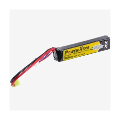 POWER XTRA 11.1V Lİ-PO PİL 1000mAh 20C SİNGLE STİCK