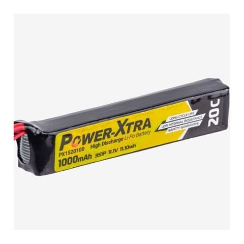 POWER XTRA 11.1V Lİ-PO PİL 1000mAh 20C SİNGLE STİCK