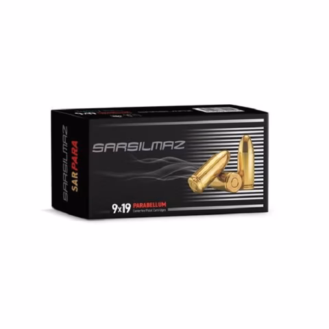 Sarsılmaz 9x19 tabanca fişeği Parabellum