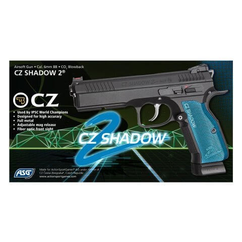ASG CZ SHADOW 2 CO2 BLOWBACK AİRSOFT TABANCA 19307