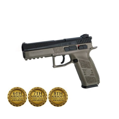 ASG CZ P09 SİYAH-ÇÖL BLOWBACK AIRSOFT TABANCA (ÖDÜLLÜ) 18182