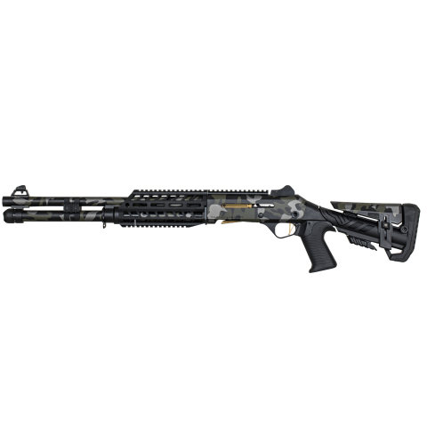 Aksa Crossfire S4 Extreme Pro Koyu Kamuflaj Otomatik Av Tüfeği