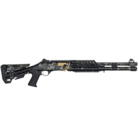 Aksa Crossfire S4 Extreme Pro Koyu Kamuflaj Otomatik Av Tüfeği
