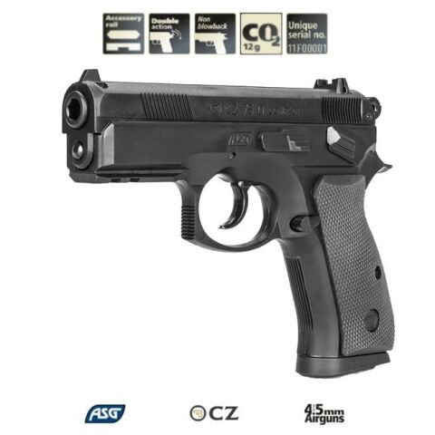 ASG CZ75 D COMPACT SİYAH HAVALI TABANCA 16086