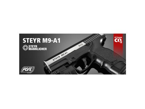 ASG STEYR M9A1 ÇİFT RENK HAVALI TABANCA 16553
