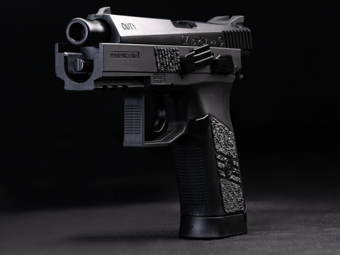 ASG CZ75 P07 DUTY SİYAH BLOWBACK HAVALI TABANCA 16728