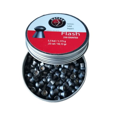 Hatsan Flash 5,5 mm Havalı Tüfek Pellet (18,13 Grain - 250 Adet)