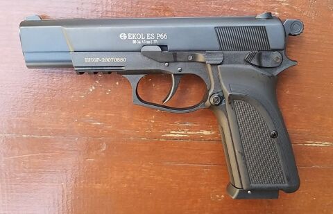 EKOL ES P66 4.5mm Polimer SIYAH Havalı Tabanca