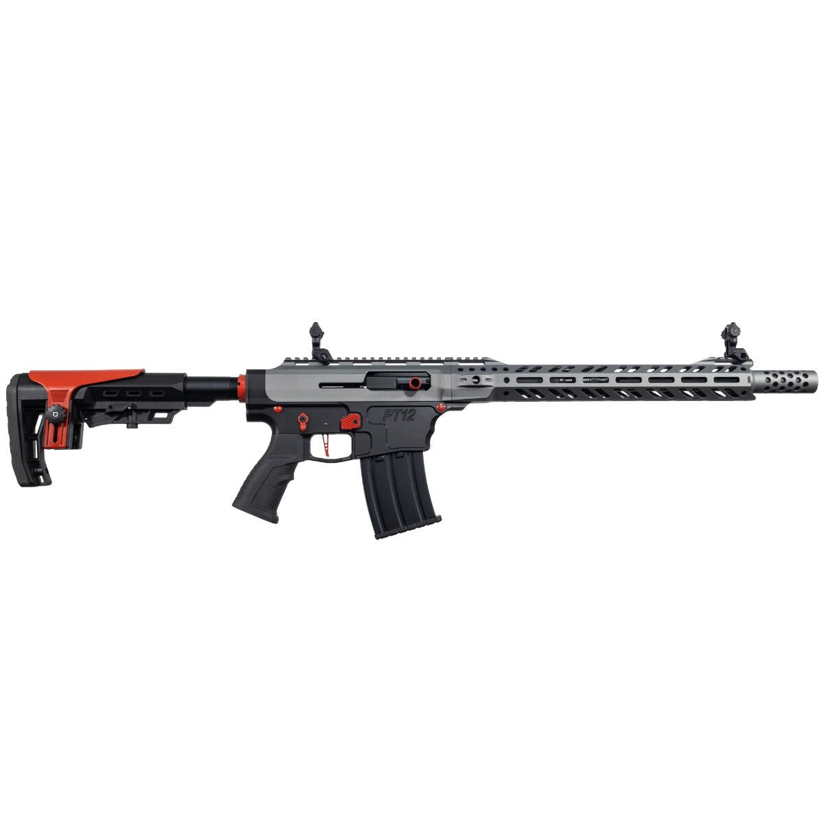 Phantom PT12-02 Tungsten Siyah Uzun Kundak Sarjörlü Av Tüfeği