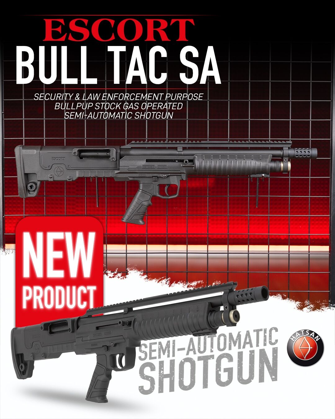 HATSAN ESCORT BULLTAC SA PX YARI OTOMATİK AV TÜFEĞİ